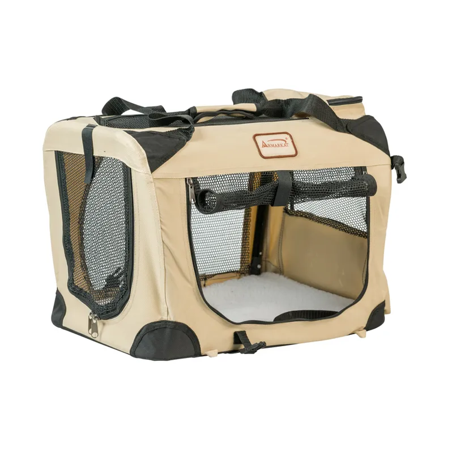 Armarkat FoldIng Soft Dog Crate Pet Travel Carrier PC201B