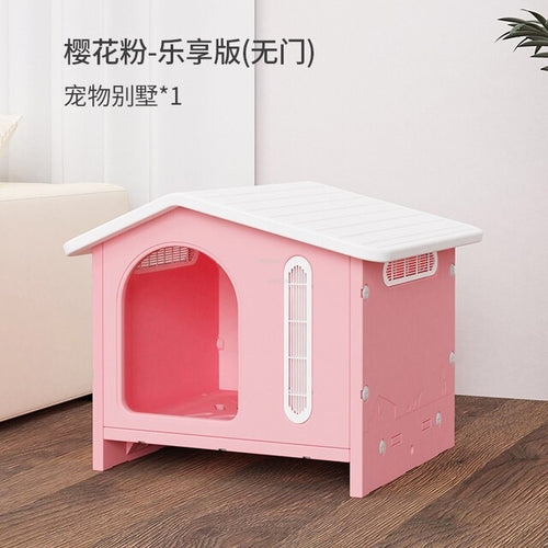 Four Seasons Universal Dog Houses Indoor Balcony Patio Dogs Kennel