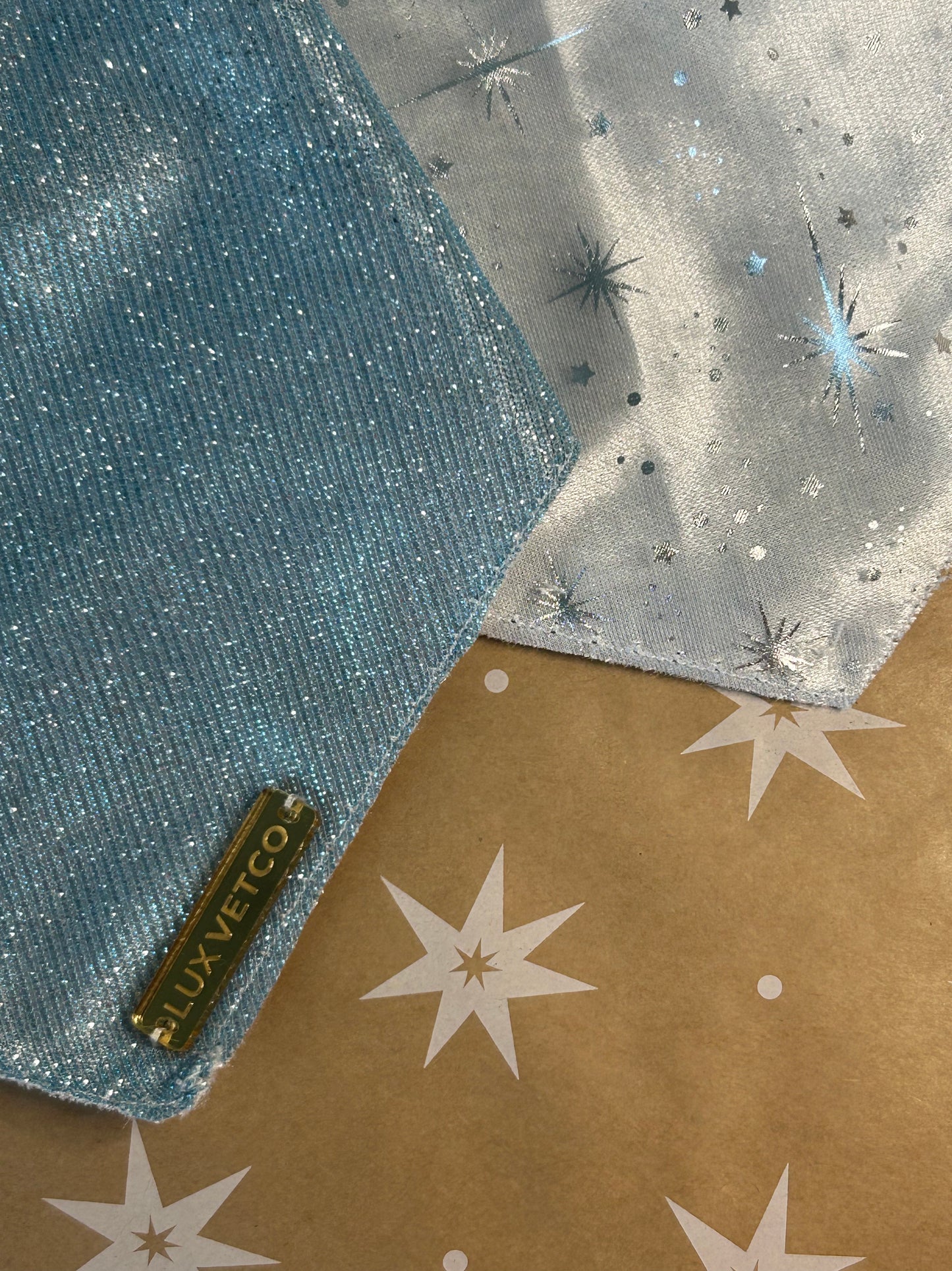 Blue Winter Bliss Bandana