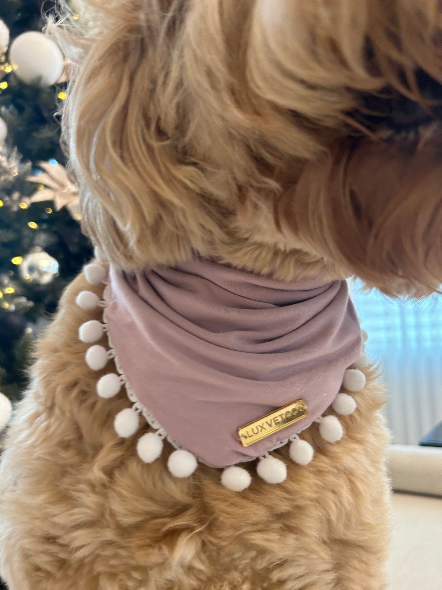 Pink Festive Bandana