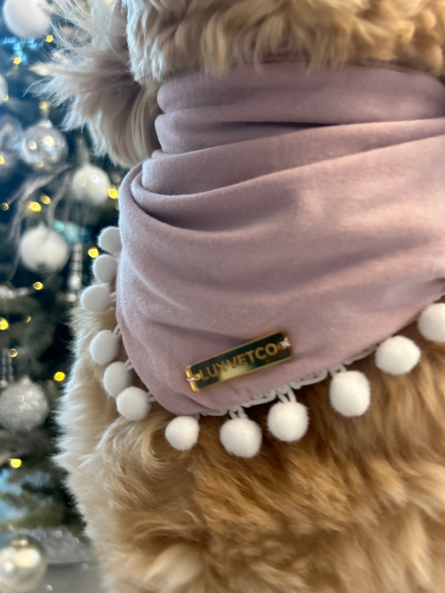 Pink Festive Bandana