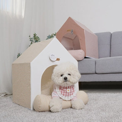 Pet Luxury Princess Deluxe House for Teddy Bear Schnauzer Dogs Cats