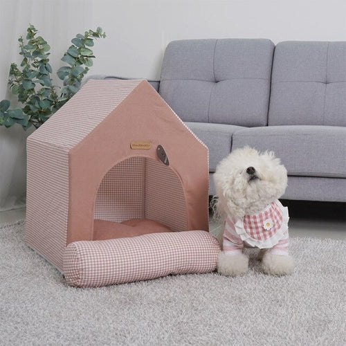 Pet Luxury Princess Deluxe House for Teddy Bear Schnauzer Dogs Cats