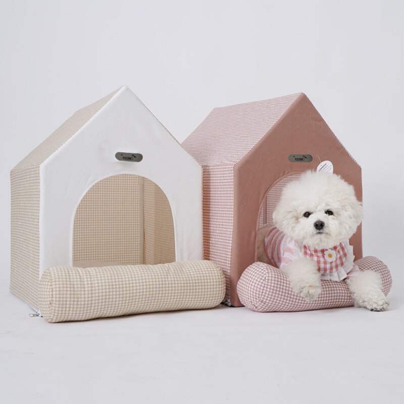 Pet Luxury Princess Deluxe House for Teddy Bear Schnauzer Dogs Cats