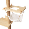 WALL-MOUNTED CAT SCRATCHING TOWER
