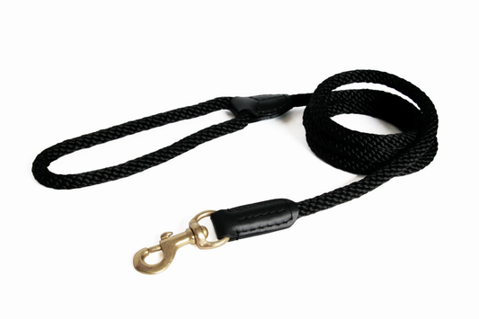 Alvalley Rope and Leather Snap Lead - Luxvetco