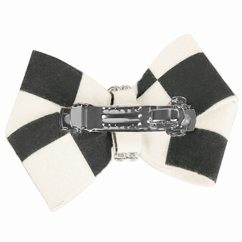 Susan Lanci Designs Windsor Check Nouveau Bow Hair Bow