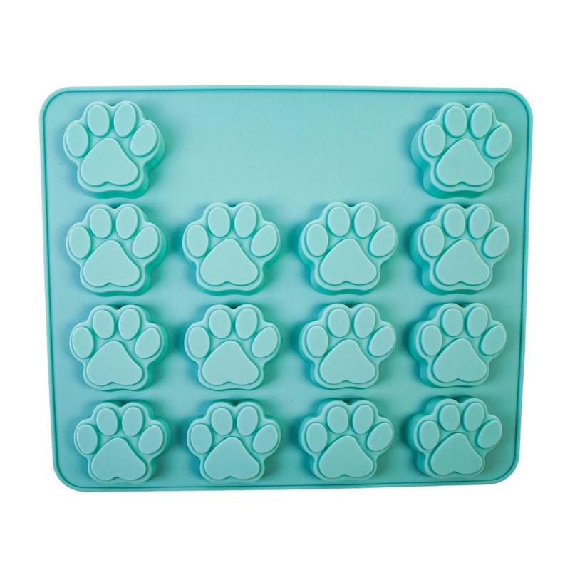 Paw Print 3 in 1 Silicone Baking Treat Tray