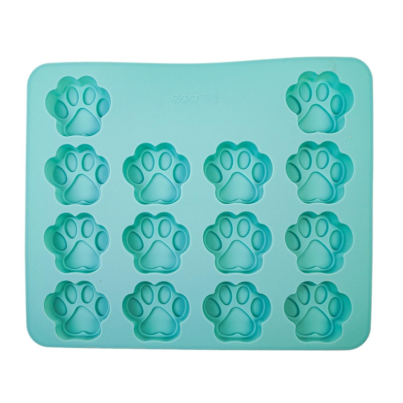 Paw Print 3 in 1 Silicone Baking Treat Tray