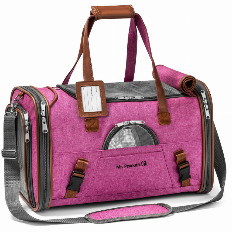 Mr. Peanut's Gold Series Pet Carrier - Luxvetco