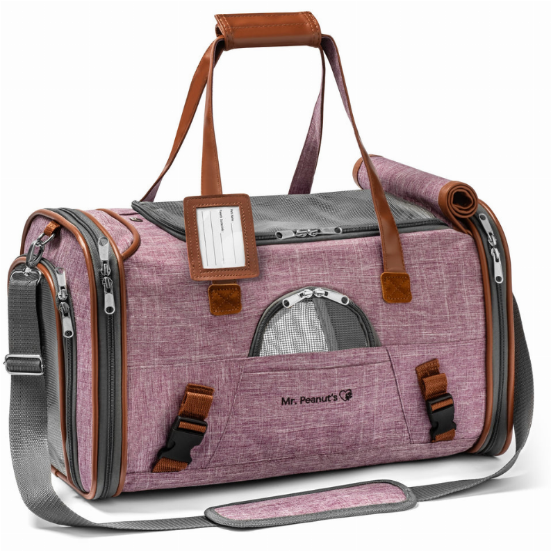 Mr. Peanut's Gold Series Pet Carrier - Luxvetco