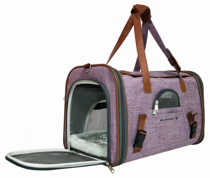 Mr. Peanut's Gold Series Pet Carrier - Luxvetco