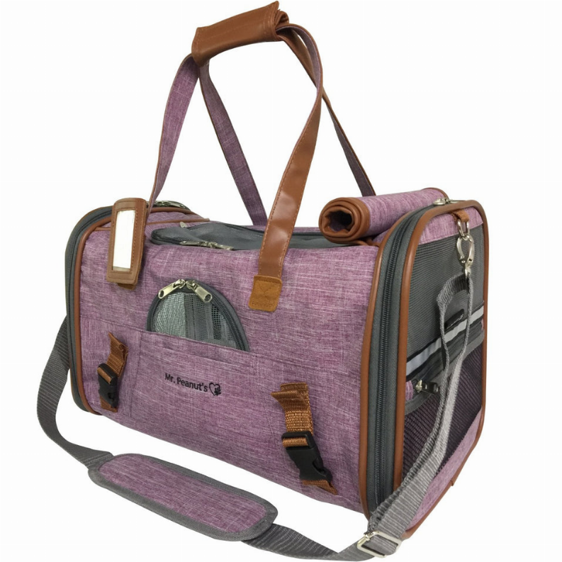 Mr. Peanut's Gold Series Pet Carrier - Luxvetco