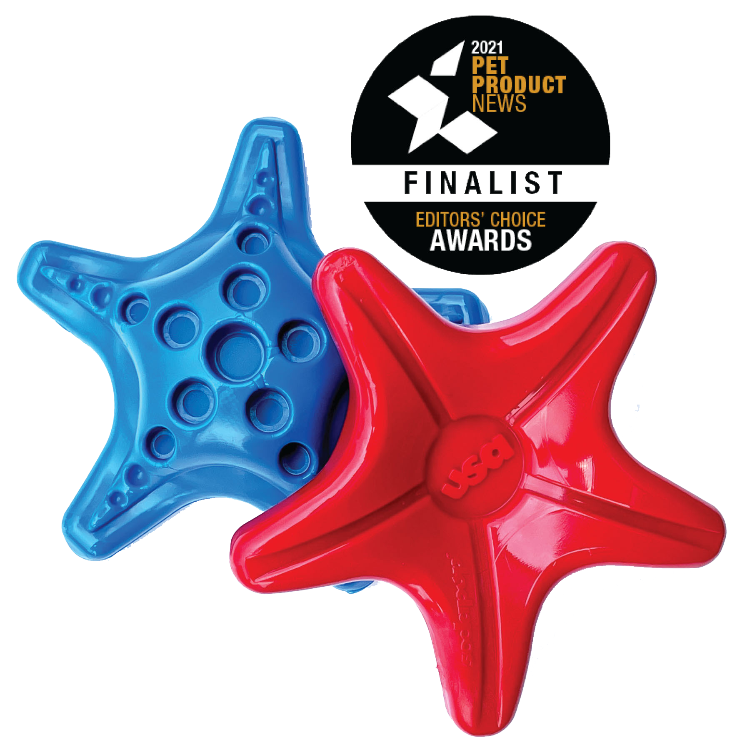 Starfish Ultra Durable Nylon Dog Chew Toy for Aggressive Chewers - Luxvetco