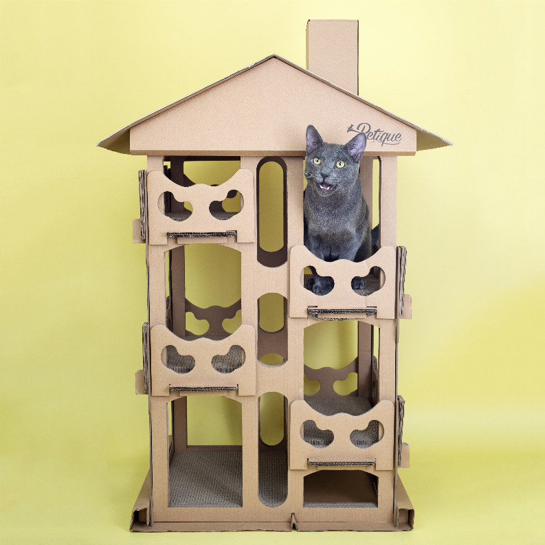 Feline Chateau Cat House - Luxvetco