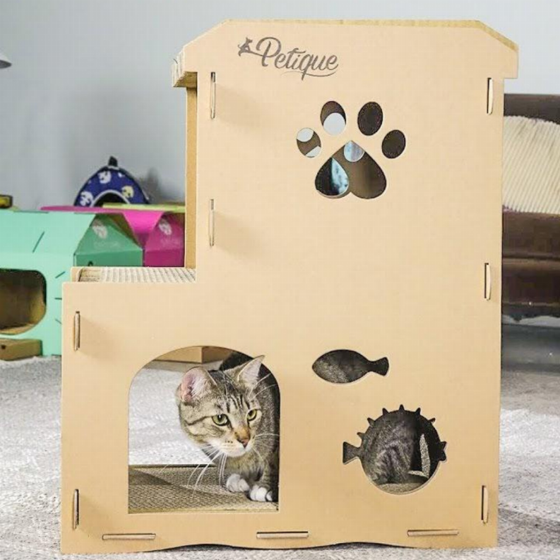 Feline Meow House Cat House - Luxvetco