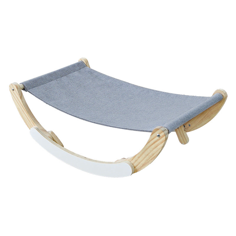 Wooden Swing Cat Hammock - Luxvetco