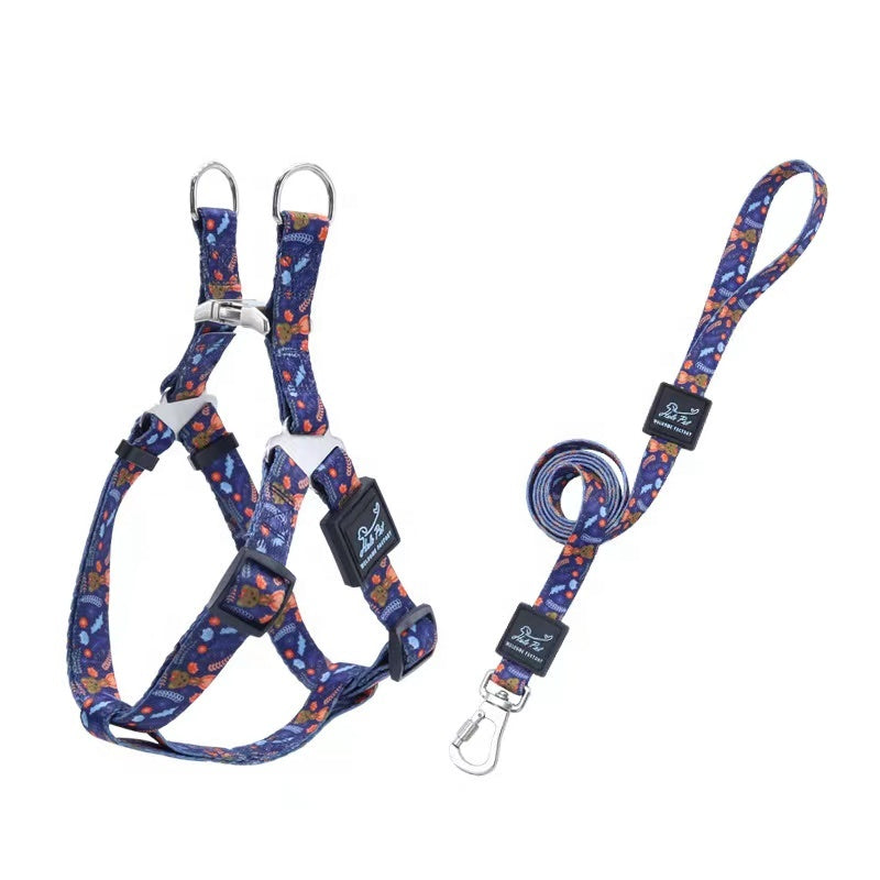 Pet Harness Leash Set & Harness Set - Luxvetco