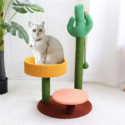 Cactus Cat Scratching Post & Climbing Frame Tree Tower
